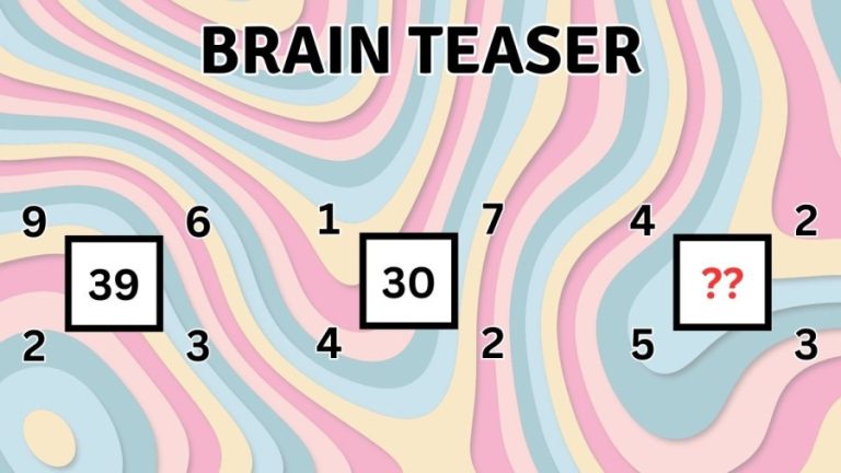Brain Teaser: Are you Smart Enough to Solve this Missing Number?