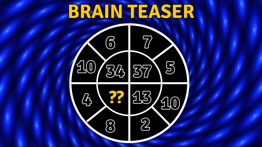 Brain Teaser Only a Brilliant Mind can Solve: Can you Solve this Circle Puzzle?